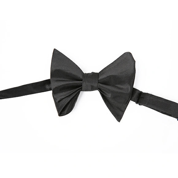 Black Self Tie Bow Tie