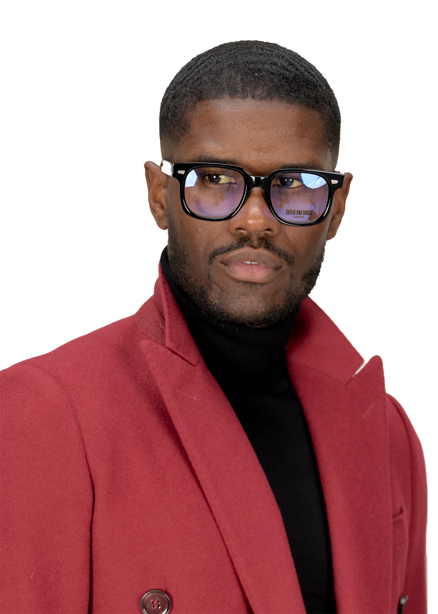 Red Tailored Overcoat