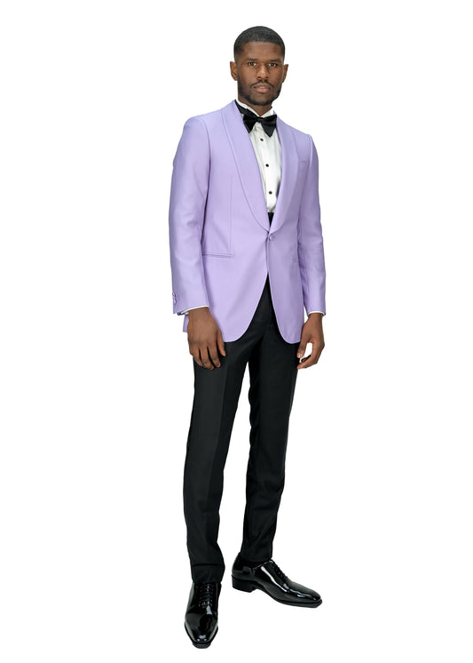 Purple & Navy Tailored Fit Tuxedo