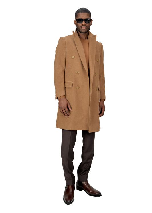 Mid Brown Overcoat