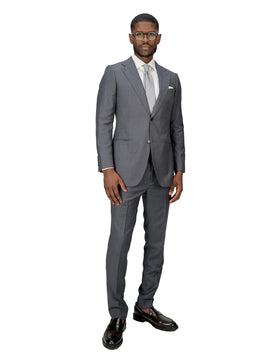 Mid Grey Tailored Fit Suit