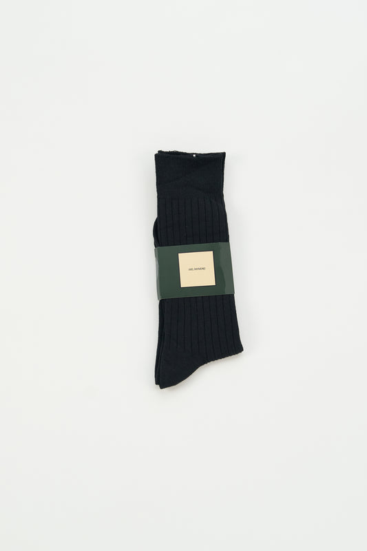 Black Regular Socks