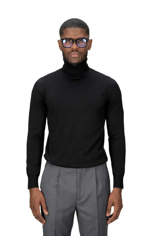 Black Turtleneck